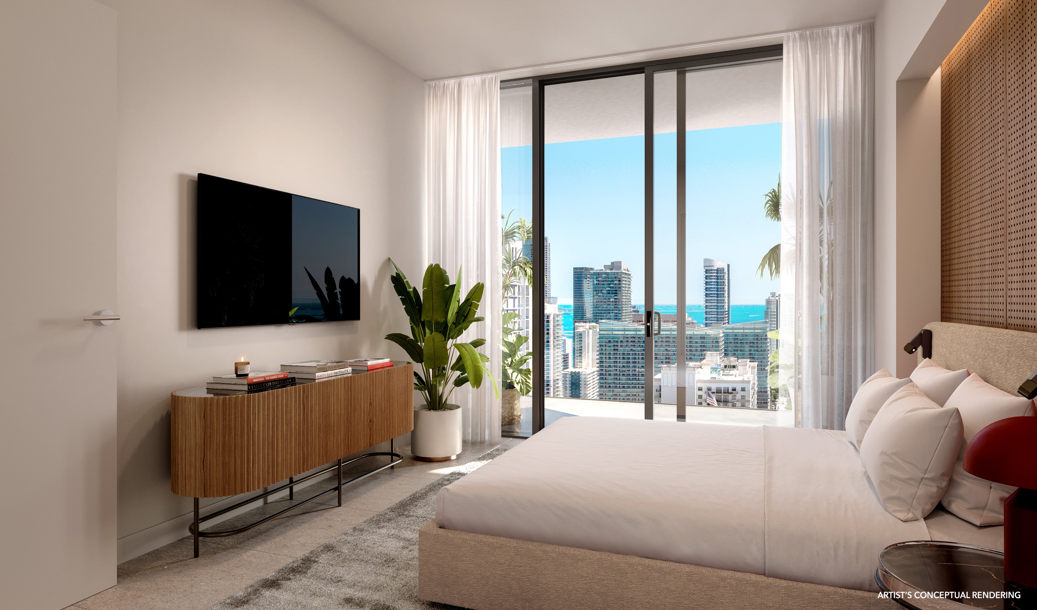 The Standard Residence Brickell Miami Bedroom