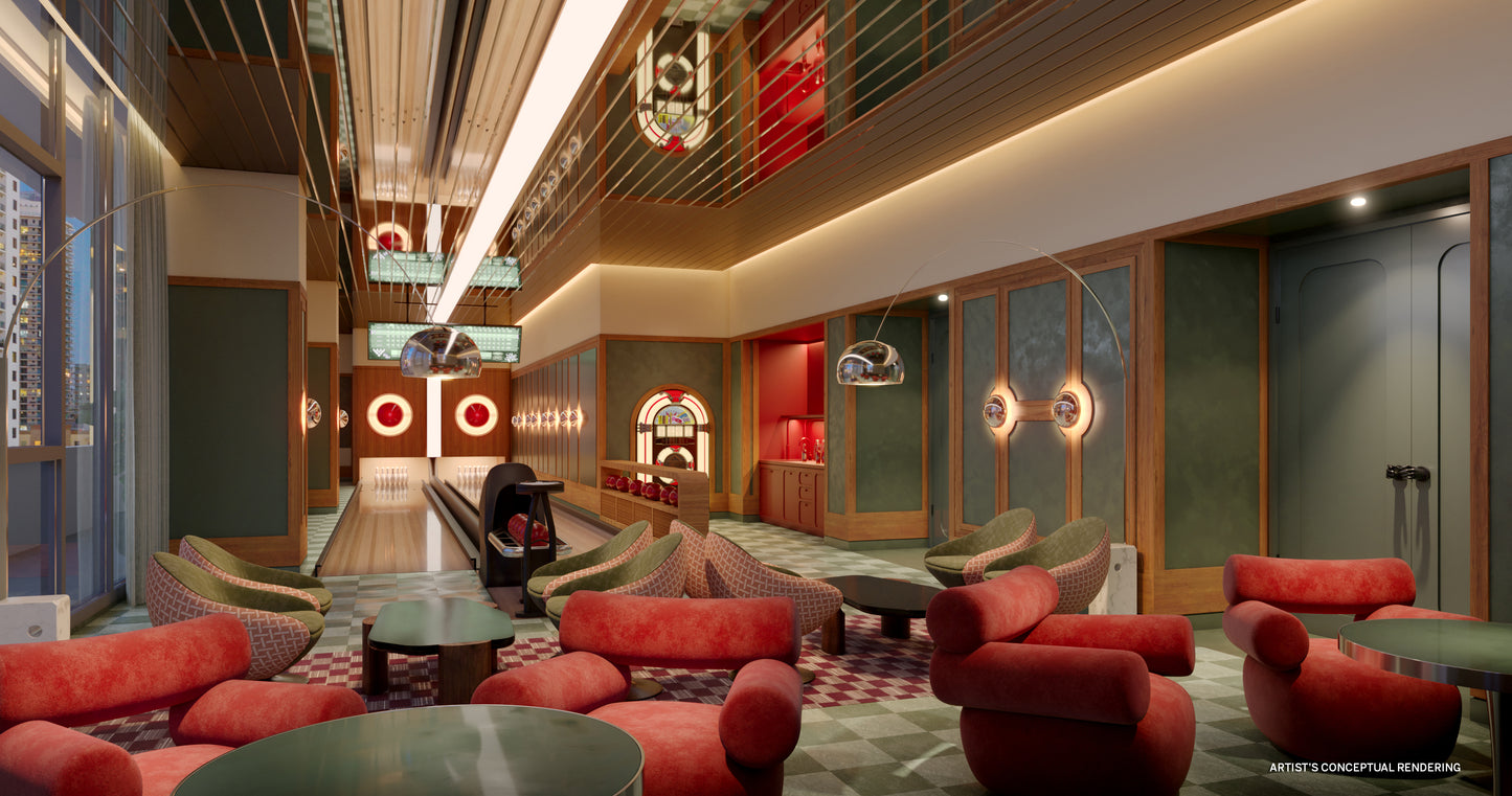 The Standard Residence Brickell Miami Bowling Alley