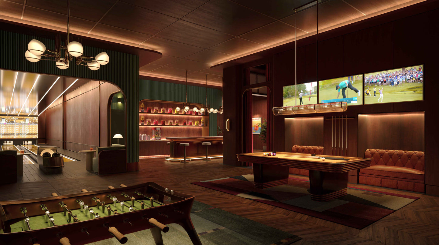 The Residences at Shell Bay billiards room
